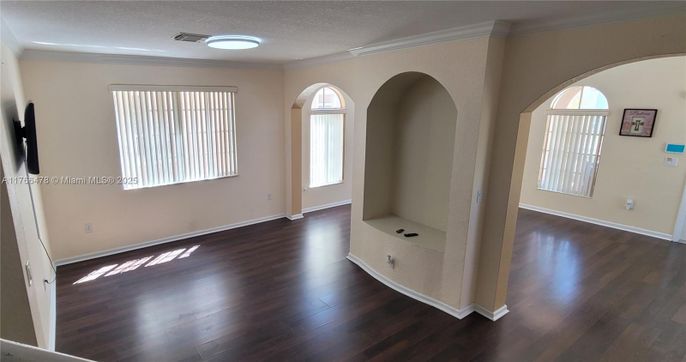 Empty room, Interior, Wood Texture Flooring