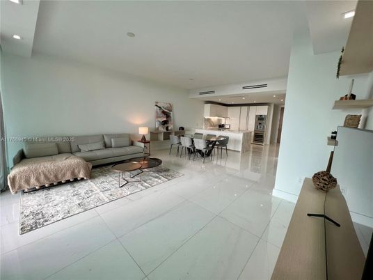 Dining room, Interior, Kitchen, Living room, Recessed Lighting, Stainless Steel Appliances