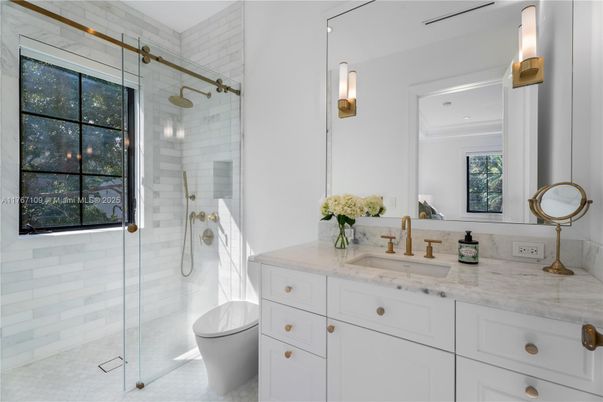 Bathroom, Glass Shower, Interior