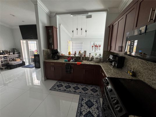 Interior, Kitchen, Pendant Lights