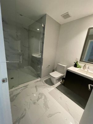 Bathroom, Glass Shower, Interior, Marble