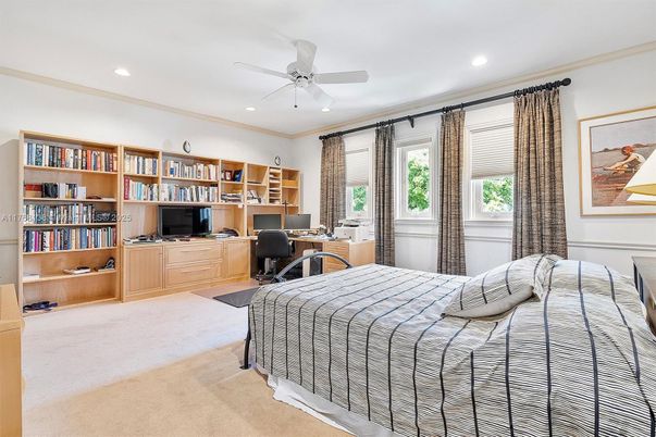 Bedroom, Home Office, Interior, Recessed Lighting