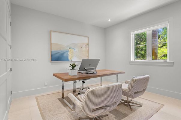 Home Office, Interior, Recessed Lighting