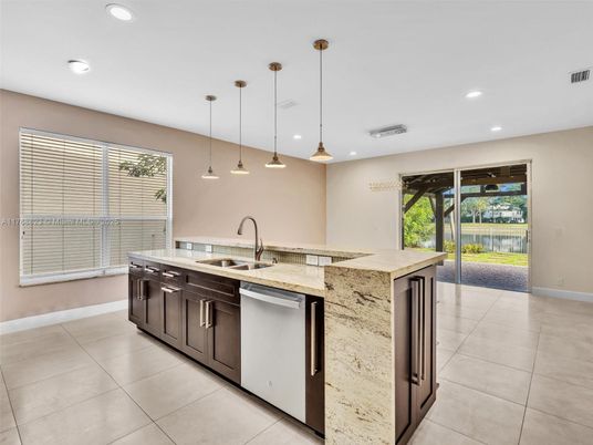 Interior, Kitchen, Pendant Lights, Recessed Lighting