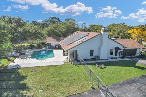 Backyard, Exterior, Pool, Solar Panels