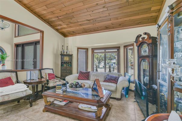 Interior, Living room, Wooden Ceilings