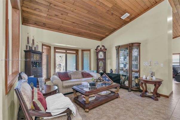 Interior, Living room, Wooden Ceilings