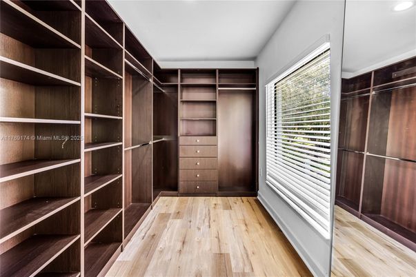 Interior, Recessed Lighting, Walk-in Closets, Wood Texture Flooring