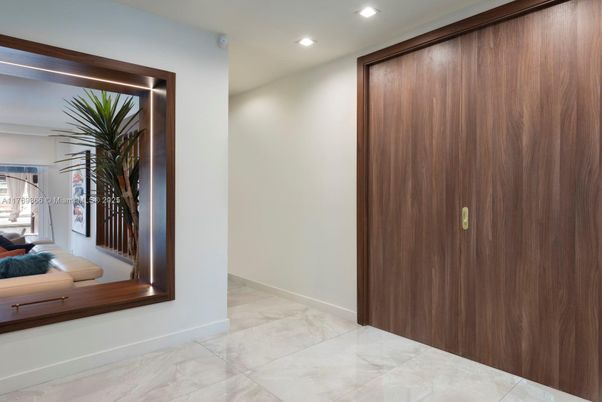 Interior, Marble, Recessed Lighting