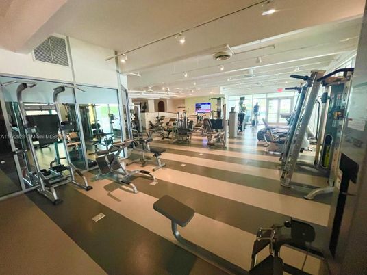 Fitness Equipment, Gym, Interior