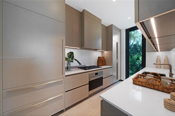 Interior, Kitchen, Recessed Lighting, Stainless Steel Appliances