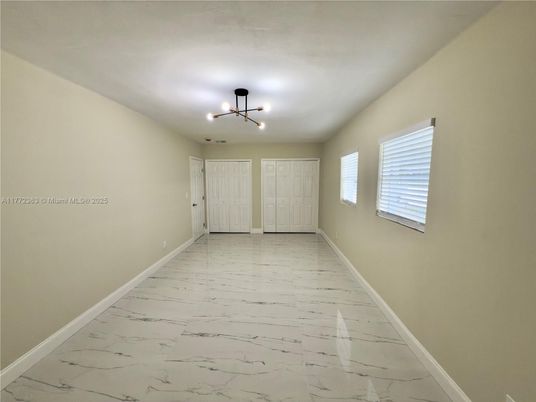 Empty room, Interior, Marble, Pendant Lights