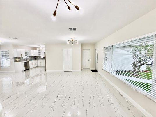 Interior, Kitchen, Marble, Stainless Steel Appliances