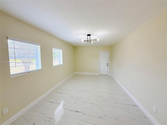Empty room, Interior, Marble, Pendant Lights
