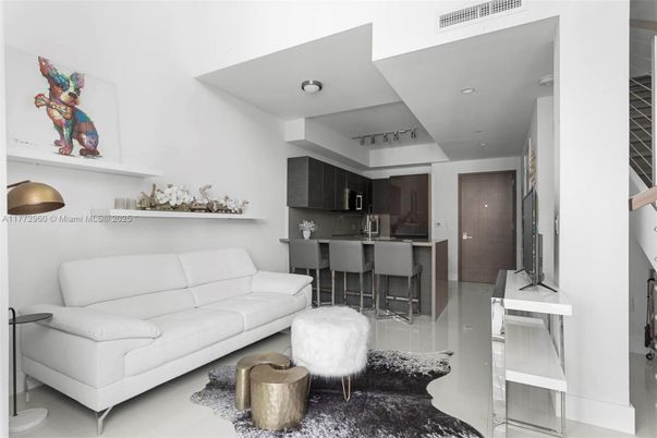 Interior, Kitchen, Living room, Recessed Lighting