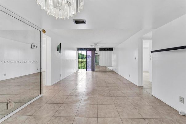 Chandelier, Empty room, Interior