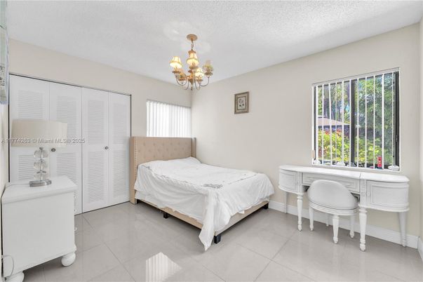 Bedroom, Chandelier, Interior