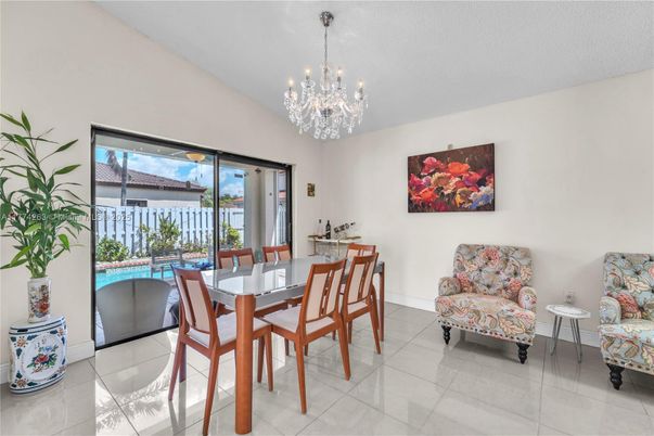 Chandelier, Dining room, Interior