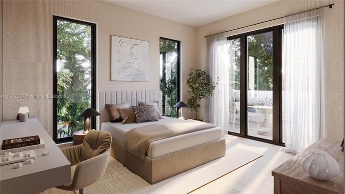 Bedroom, Home Office, Interior