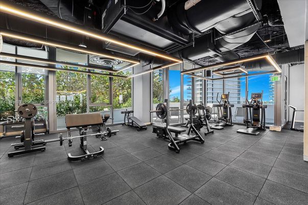 Fitness Equipment, Gym, Interior