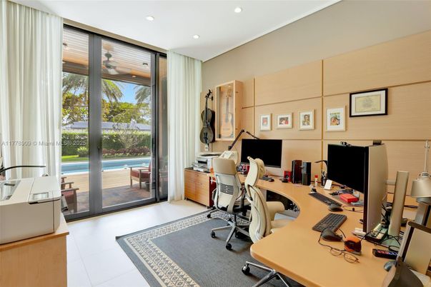 Home Office, Interior, Recessed Lighting