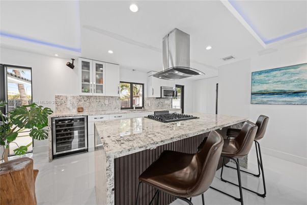Interior, Kitchen, Recessed Lighting, Stainless Steel Appliances