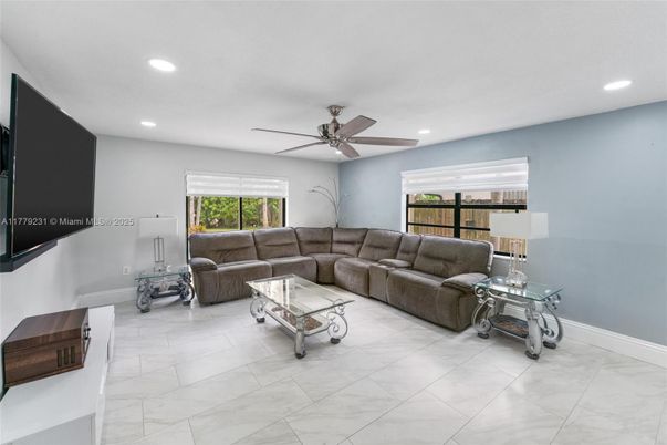 Interior, Living room, Marble, Recessed Lighting