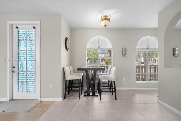 Dining room, Interior