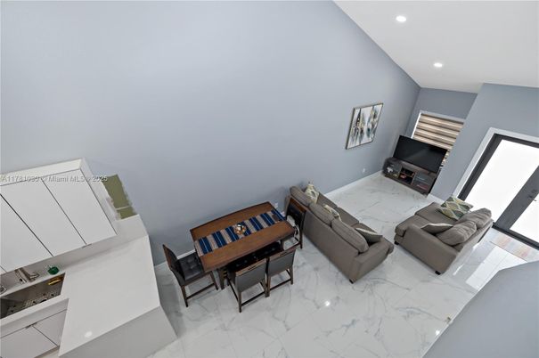 Interior, Living room, Marble, Recessed Lighting