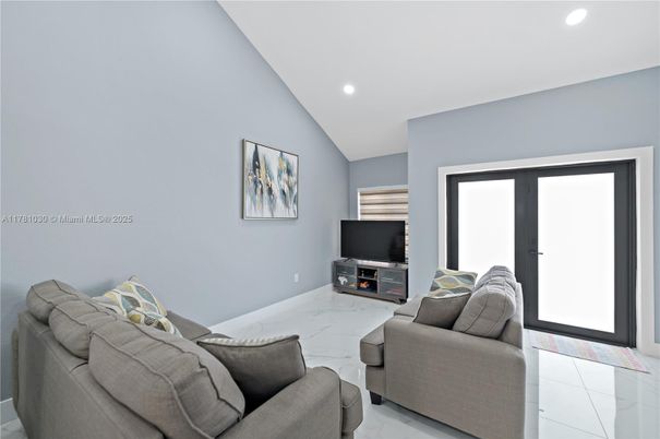 Interior, Living room, Marble, Recessed Lighting