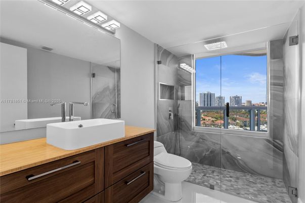 Bathroom, Glass Shower, Interior
