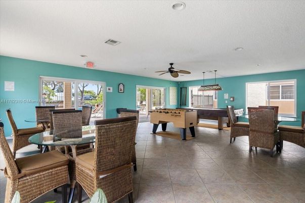 Billiard Table, Dining room, Game Room, Interior, Pendant Lights, Recessed Lighting