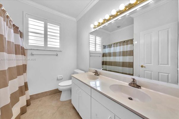 Bathroom, Dual Sink Vanities, Glass Shower, Interior