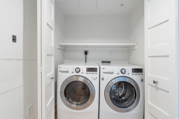 Interior, Utility Closets, Washer
