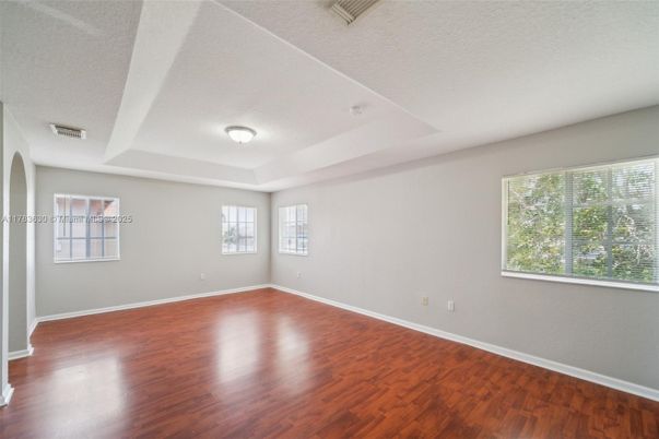 Empty room, Interior, Wood Texture Flooring