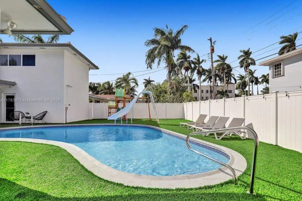 Backyard, Exterior, Playground, Pool