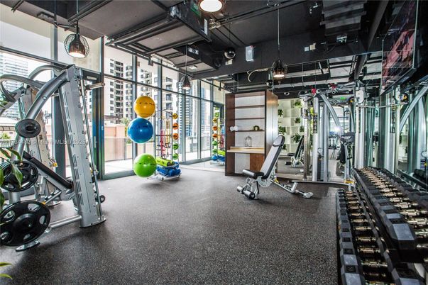 Fitness Equipment, Gym, Interior