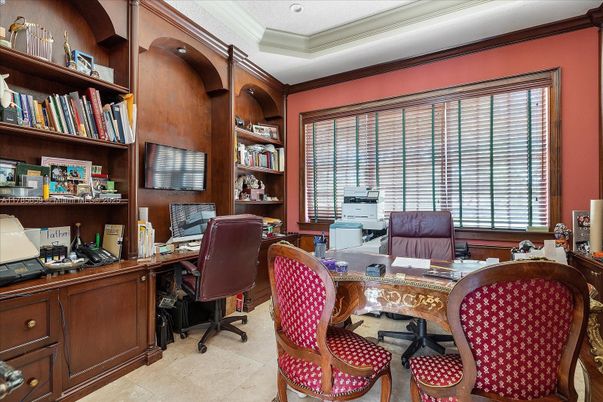 Home Office, Interior, Recessed Lighting