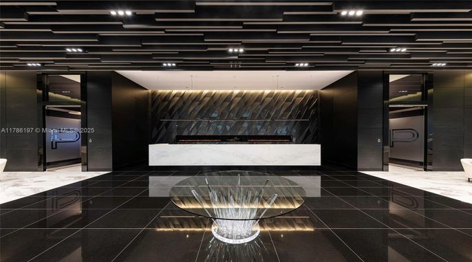 Interior, Marble, Recessed Lighting