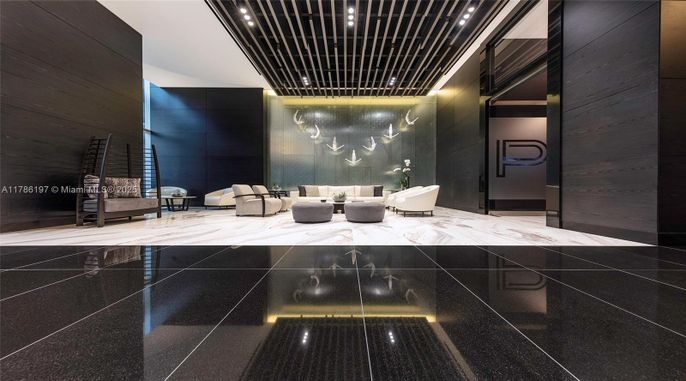 Interior, Marble, Recessed Lighting