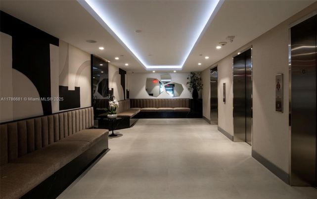 Elevator, Interior, Recessed Lighting