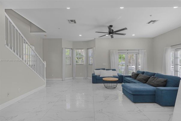 Interior, Living room, Marble, Recessed Lighting