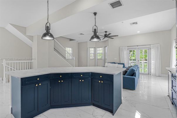 Interior, Marble, Pendant Lights, Recessed Lighting