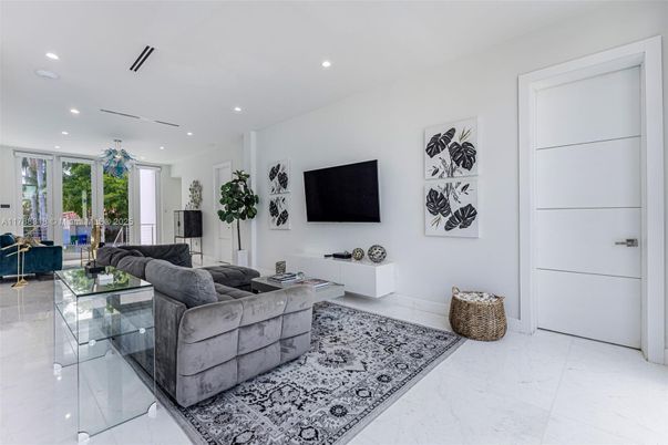 Interior, Living room, Marble, Recessed Lighting