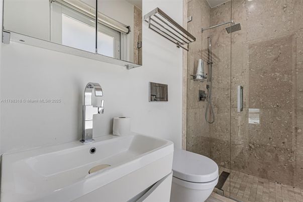 Bathroom, Glass Shower, Interior