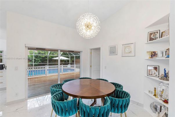 Chandelier, Dining room, Interior, Marble