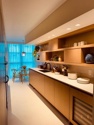 Dining room, Interior, Kitchen, Pendant Lights, Recessed Lighting