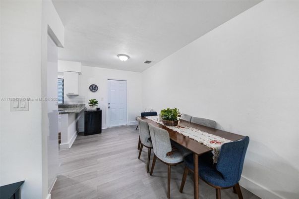 Dining room, Interior, Wood Texture Flooring