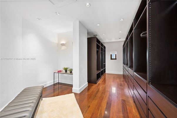 Interior, Recessed Lighting, Walk-in Closets, Wood Texture Flooring