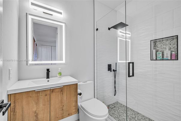 Bathroom, Glass Shower, Interior